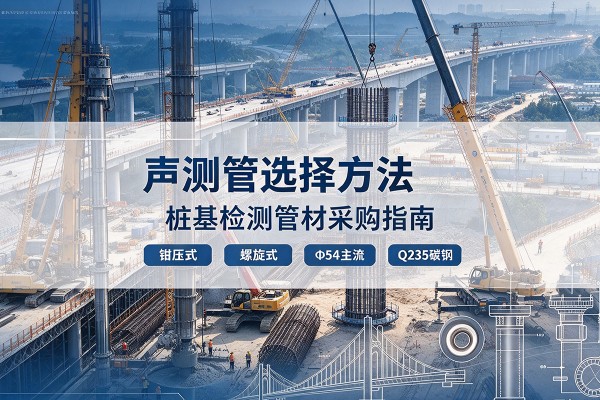 静海区声测管选型标准