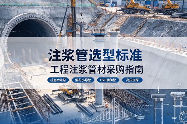 静海区注浆管选型标准