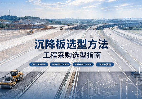 静海区沉降板选择方法