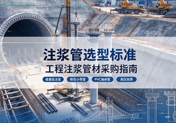 静海区注浆管选型标准